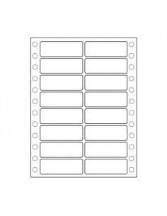 Etiquetas Continuo 102X36 (2 Vias) Cx8000