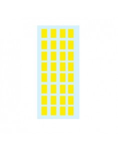 Etiquetas 12x19mm Herma 3641 Amarelo 5Fls 160un