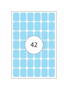 Etiquetas 16x22mm Herma2383 Azul Claro 1344un