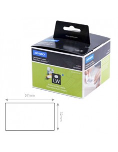 Etiquetas Multifuncoes Brancas Dymo 57mmx32mm 1Rolo