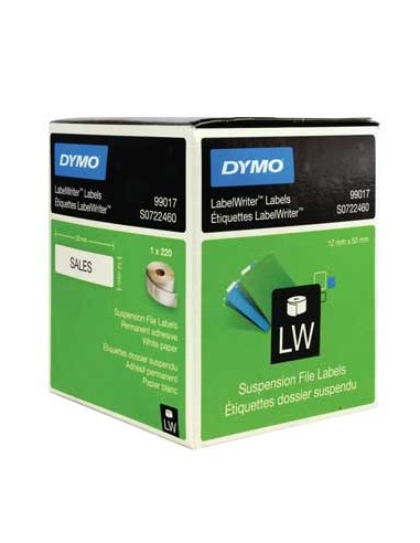 Etiquetas Papel Dymo 50mmx12mm Branco 1 Rolo (S0722460)