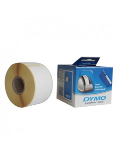Etiquetas Brancas p/ Pastas Arq. Dymo 190mmx38mm 1Rolo