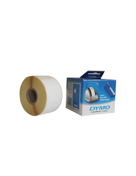 Etiquetas Brancas p/ Pastas Arq. Dymo 190mmx38mm 1Rolo