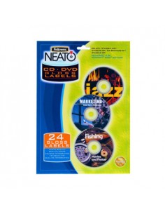Etiquetas CD/DVD Fellowes 99963 Papel Brillante Cx24