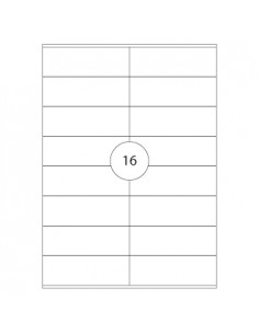 Etiquetas 105x36mm Polyester Transp/Mate (Laser&Copier)  Ma