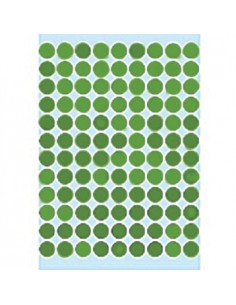 Etiquetas Redondas 08mm Verde Claro Herma1845  540un