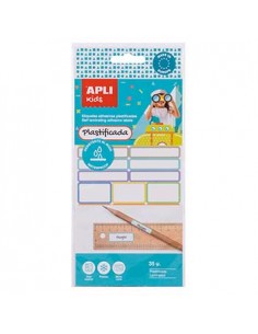 Etiquetas Plastificadas Apli Identificativas (3 Formatos) 35