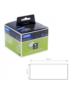 Etiquetas Endereco Transparente Dymo 89mmx36mm 1Rolo