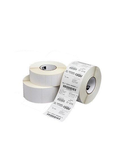 Etiquetas Zebra polyester 51mmx25mm 10 rolos 5249 Etiq