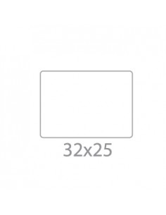 Etiquetas 32x25mm ZEBRA Papel  MatePremium 2000T  Rolo 12x