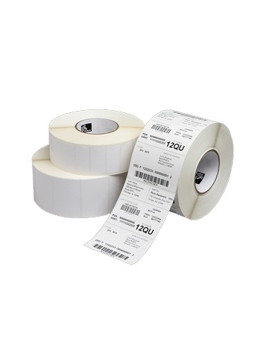 Etiquetas 102x25mm ZEBRA Papel MatePremium 2000T  Rolos 12xn