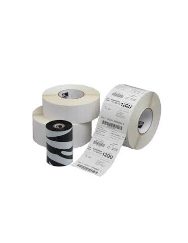 Etiquetas ZEBRA Poliester 3000T 51x25mm 12 Rolos