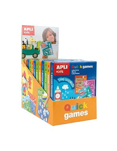 Expositor Apli Kids Quick Games 3 Temas 12un