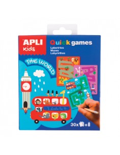 Jogo Apli Kids Quick Games Tema O Mundo 1un