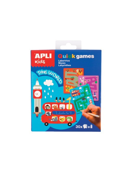 Jogo Apli Kids Quick Games Tema O Mundo 1un