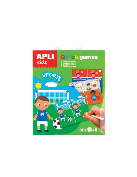 Jogo Apli Kids Quick Games Tema Desporto 1un