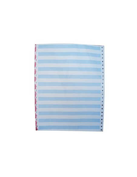 Papel Continuo 240x12 (12x9.5) 4 Vias Azul Cx 500 (Autocopi)