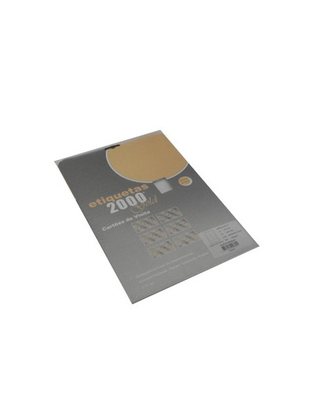 Cartoes Visita InkJet 210gr 10Fls 86x54mm (100un) Marmor.