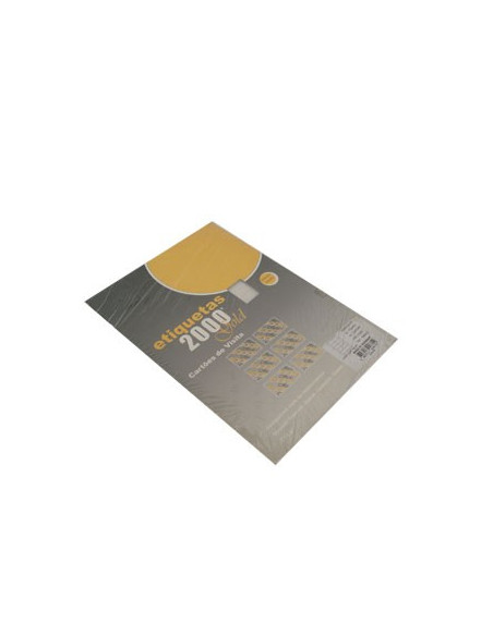 Cartoes Visita InkJet/Laser/Copy 210gr 10Fls 86x54mm (100un)