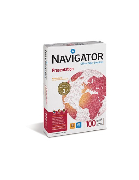 Papel 100gr Fotocopia A3  Navigator (Presentation) 4x500fls