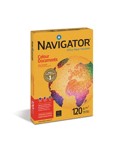 Papel 120gr A4 Navigator (Colour Document) 1x250Folhas