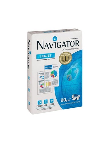 Papel 090gr A4  Navigator  5x500 Fls (expression)