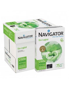 Papel Fotocopia A4 75gr Navigator (Ecological) 5x500Fls
