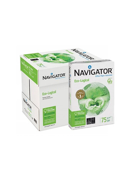 Papel Fotocopia A4 75gr Navigator (Ecological) 5x500Fls