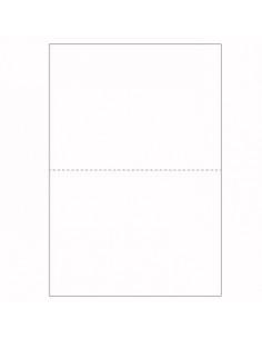 Papel Fotocopia A4 80gr Picotado ao Centro 5x500Folhas