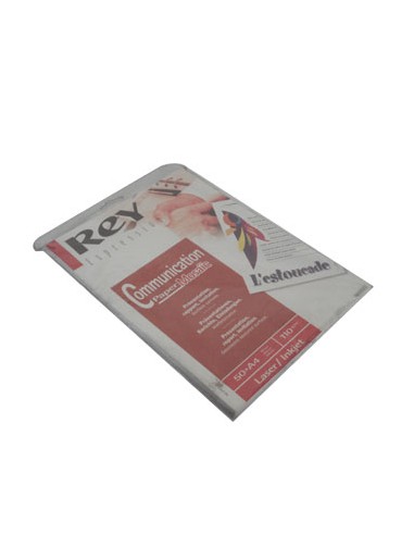 Papel 110gr Laser Inkjet Rey Branco Mosaic A4  50 Folhas