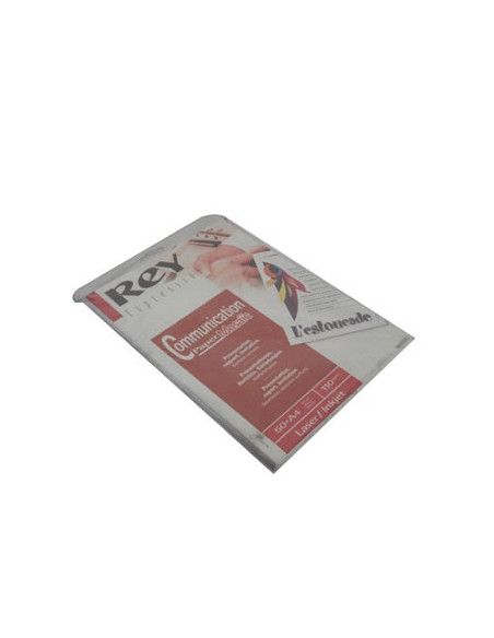 Papel 110gr Laser Inkjet Rey Branco Mosaic A4  50 Folhas