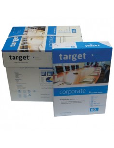 Papel Fotocopia A4 80gr Target Corporate 5x500Folhas