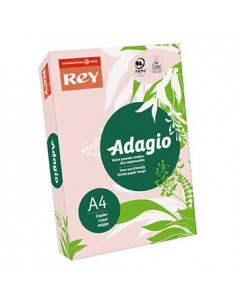 Papel Fotocopia Adagio(cd07) A4 80gr Rosa 1x500Fls