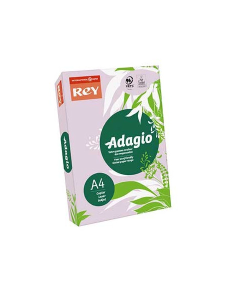 Papel Fotocopia Adagio(cd28) A4 80gr Lilas Intenso 1x500Fls