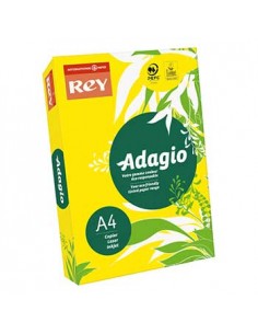 Papel Fotocopia Adagio(cd66) A4 80gr Amarelo Intenso 1x500Fl