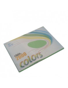 Papel Fotocopia A4 80gr Verde Forte 100Fls