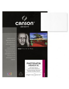 Papel Canson Infinity PhotoSatin Premium RC A3 270gr 25Fls