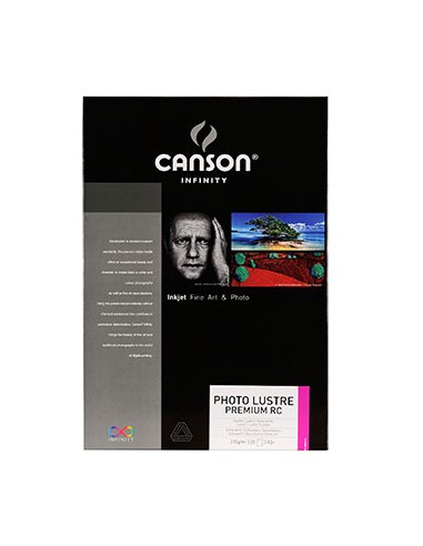 Papel 310gr Canson Infinity PhotoLustre Premium RC A4  25Fls