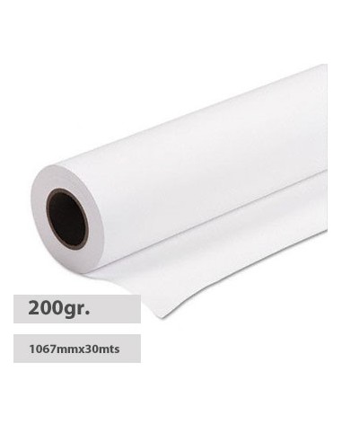 Papel Resin Coated Glossy 200gr 1067mmx30mts Evolution - 1u