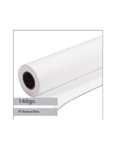 Papel Premium Coated 140g 914mmx30m  Evolution - 1un