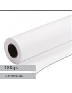 Papel Premium Coated 180g 1524mmx30m Evolution - 1un