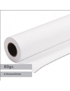 Papel Plotter 80gr 610mmx50mts Navigator (Pack 4 Rolos)