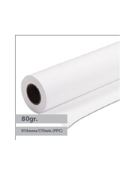 Papel Plotter 80gr 914mmx170mts (PPC) Navigator -1Rolo