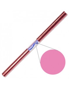 Papel Celofane 50x65cm Rolo 25 Folhas Cor Rosa