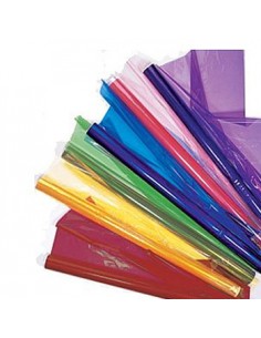 Papel Celofane 70x10metros Rolo Amarelo