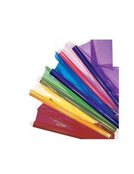 Papel Celofane 70x10metros Rolo Amarelo