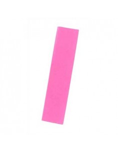 Papel Crepe 50x250cm Rolo Cor Rosa Forte