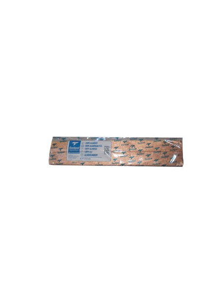 Papel Crepe 50x250cm Rolo Cor Ouro Metalizado