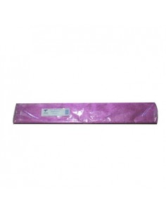 Papel Crepe 50x250cm Rolo Cor Magenta Metalizado