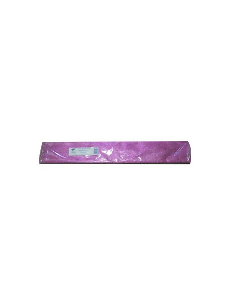 Papel Crepe 50x250cm Rolo Cor Magenta Metalizado